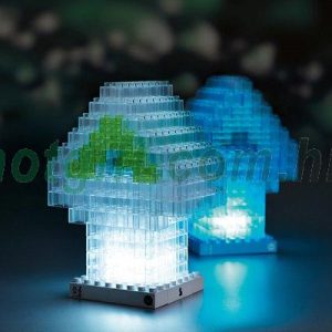 DIY樹積木燈