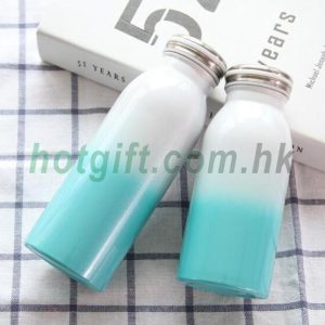 創意漸變色牛奶杯