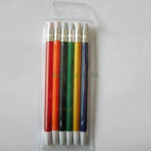 筆帽帶卷筆刀自動彩色鉛筆