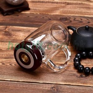 菠蘿形狀玻璃保溫杯