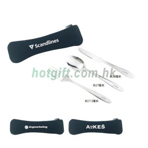 限塑禮品不銹鋼餐具三件套