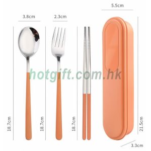 限塑禮品便攜餐具三件套