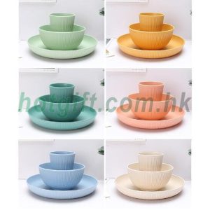 限塑禮品環保小麥餐具套裝